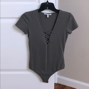 Olive green Bodysuit